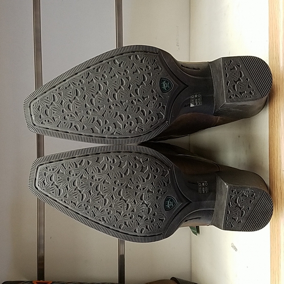 New Womens Ariat Round Up D-Toe 10011953 - Picture 7 of 7